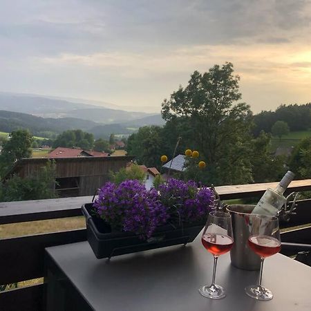 Apartment Panoramablick 2 Böbrach Kültér fotó