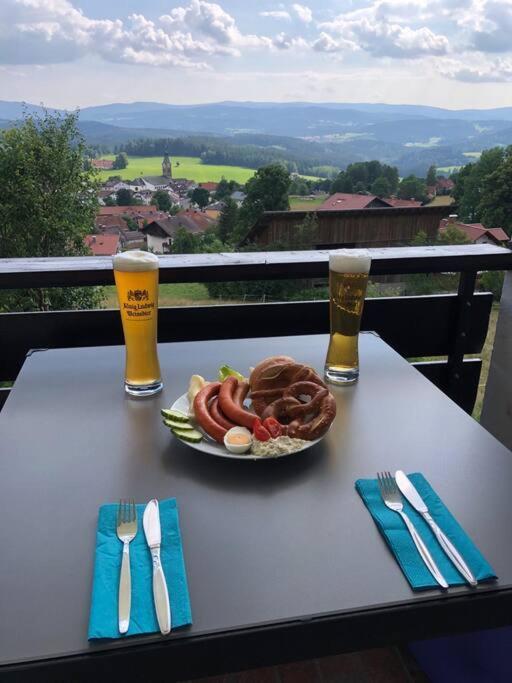 Apartment Panoramablick 2 Böbrach Kültér fotó